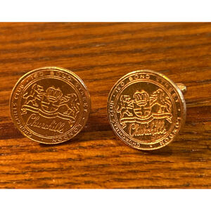 Unisex Churchills Cufflinks Gold One Size